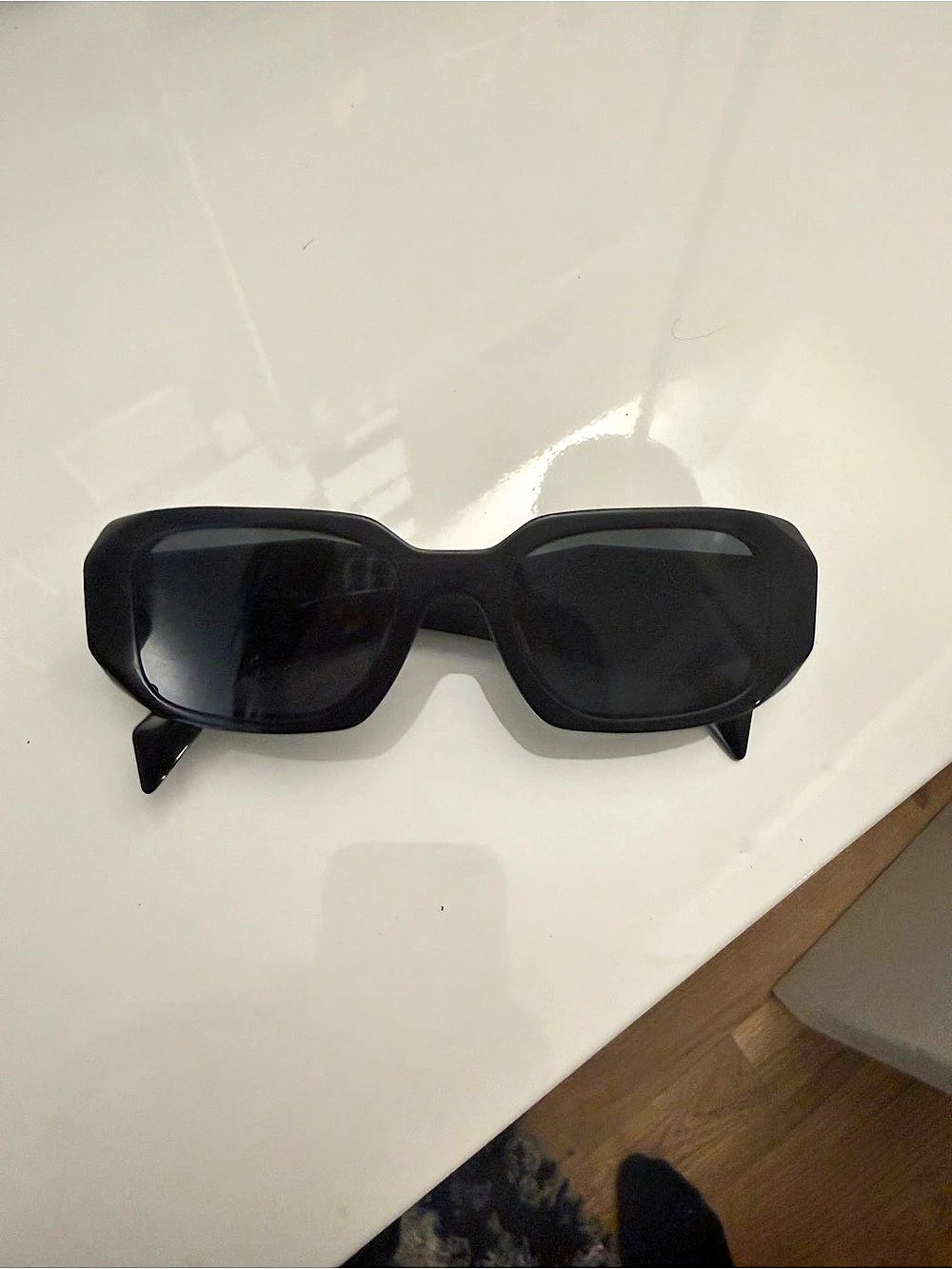 Prada Symbole Sunglasses Black Sunglasses - Picture 2 of 4